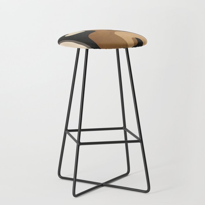 Modern Abstract Art 25 Stool Gallery Image 1