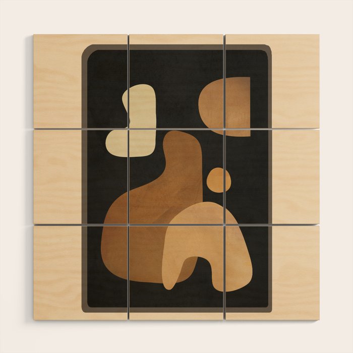 Modern Abstract Art 25 Wood Wall Art Gallery Image 1
