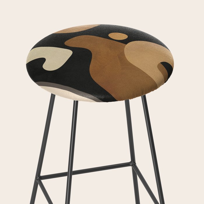 Modern Abstract Art 25 Stool Gallery Image 2