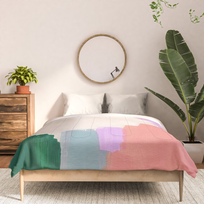 Abstract Oil Painting No. 70 Comforter Gallery Image 3