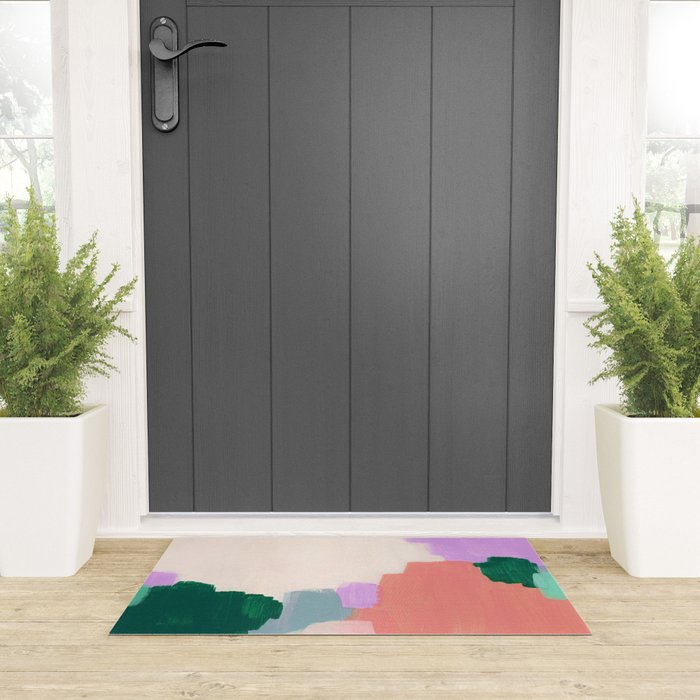 Abstract Oil Painting No. 70 Welcome Mat Gallery Image 3