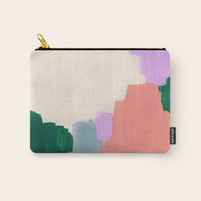 Abstract Oil Painting No. 70 Carry All Pouch Gallery Image 1