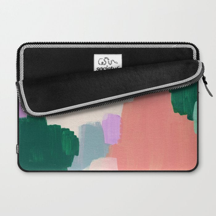 Abstract Oil Painting No. 70 Laptop Sleeve Gallery Image 2