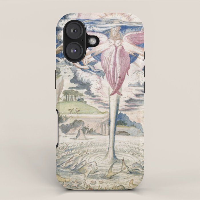 Art by Francisco de Holanda from "Images of the Ages of the World," 1573 iPhone Case Gallery Image 1