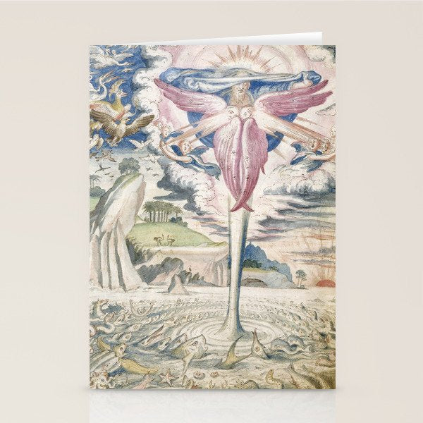 Art by Francisco de Holanda from "Images of the Ages of the World," 1573 Stationery Card Gallery Image 1