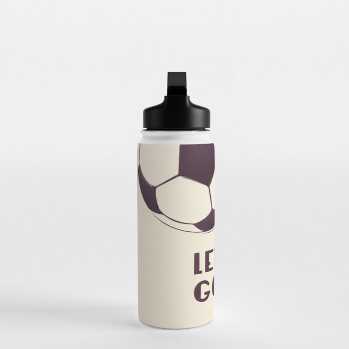 Let's Go - Soccer Illustration Water Bottle Gallery Image 3