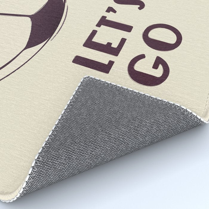 Let's Go - Soccer Illustration Rug Gallery Image 4