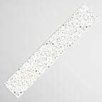 terrazzo stracciatella marble texture decorative pattern Table Runner Gallery Image 3