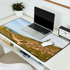 Michigan Dunes 1 - sand dune nature landscape photograph Desk Mat Gallery Image 2