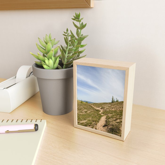 Michigan Dunes 1 - sand dune nature landscape photograph Mini Art Print Gallery Image 2
