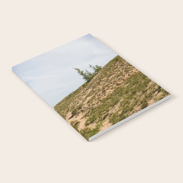Michigan Dunes 1 - sand dune nature landscape photograph Notebook Gallery Image 2