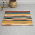 Classic Stripes X - Vintage Neutral Rug Gallery Image 1