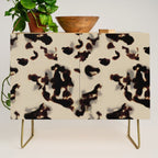 Chic Tortoise Shell on Ivory Credenza Gallery Image 1