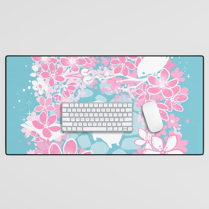 Spring Greeting Desk Mat Gallery Image 1