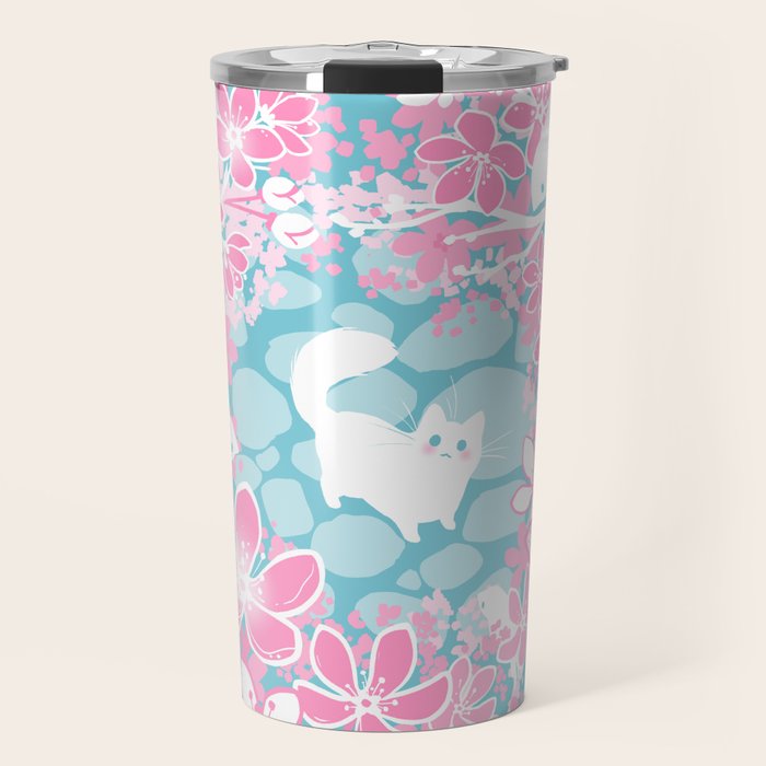 Spring Greeting Travel Mug Gallery Image 1