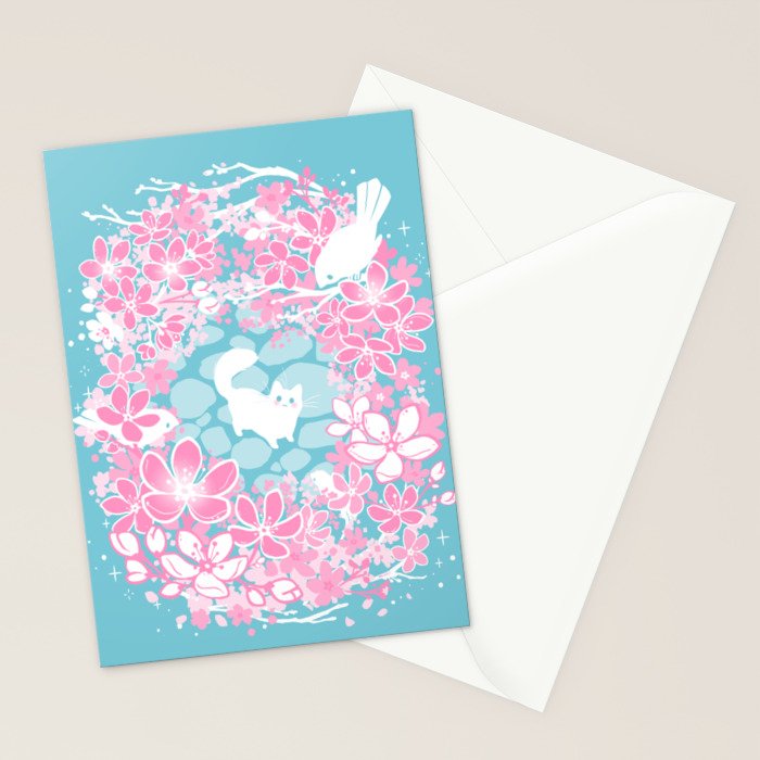 Spring Greeting Stationery Card Gallery Image 2