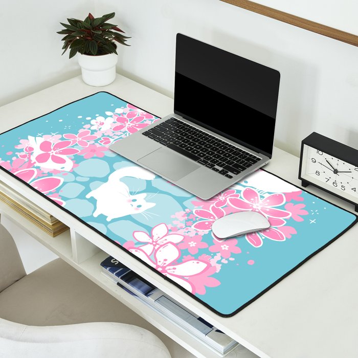 Spring Greeting Desk Mat Gallery Image 2