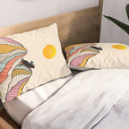 Good Morning Meow 3 - Reading Rainbow Pillow Sham Gallery Image 2