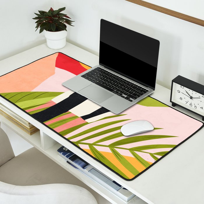 Tropical Girl 2/2 Desk Mat Gallery Image 2