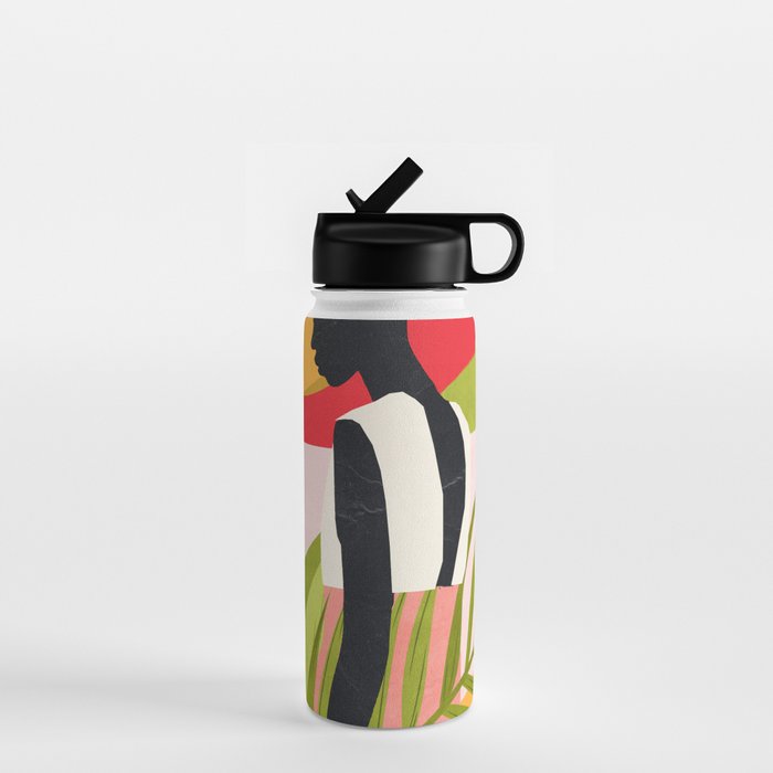 Tropical Girl 2/2 Water Bottle Gallery Image 1