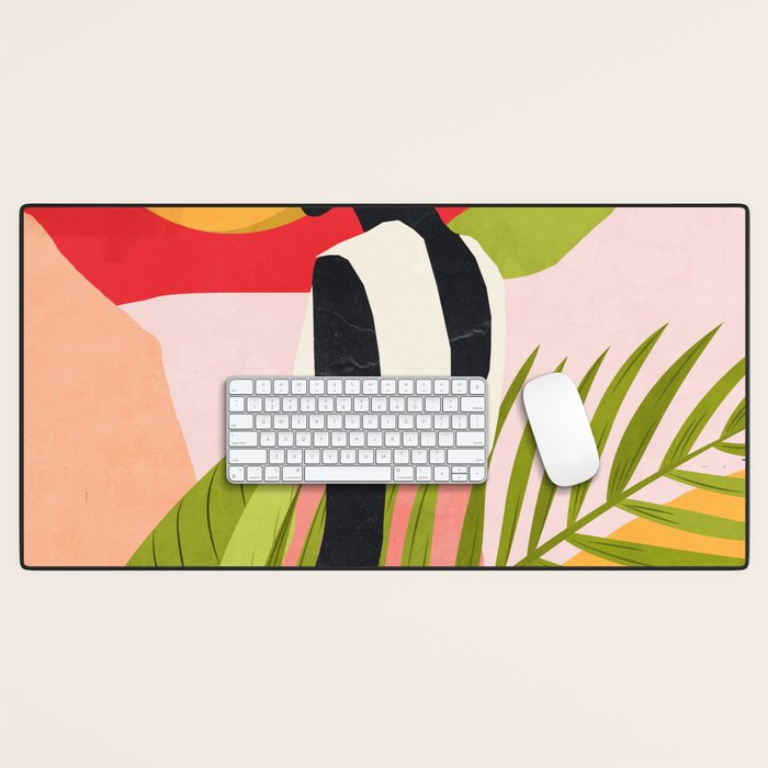 Tropical Girl 2/2 Desk Mat Gallery Image 1