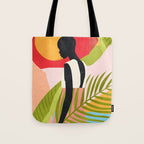 Tropical Girl 2/2 Tote Bag Gallery Image 1
