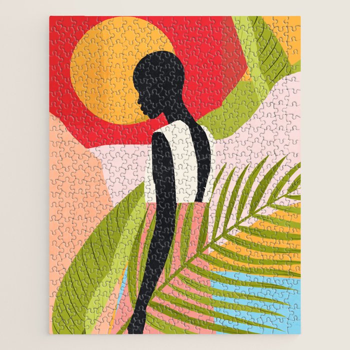 Tropical Girl 2/2 Jigsaw Puzzle Gallery Image 1