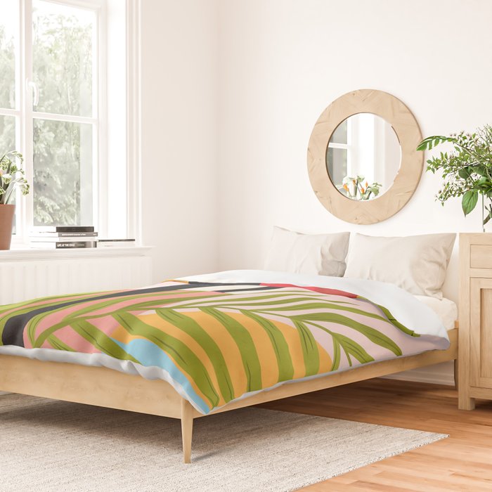 Tropical Girl 2/2 Duvet Cover Gallery Image 2