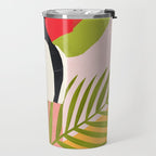 Tropical Girl 2/2 Travel Mug Gallery Image 2