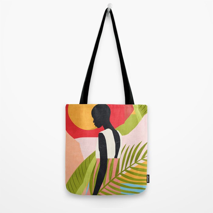 Tropical Girl 2/2 Tote Bag Gallery Image 2