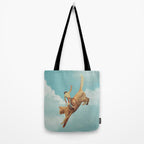 Meehaw - Rodeo Cat Bronc Tote Bag Gallery Image 2