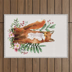 Autumn Fox II Outdoor Rug Gallery Image 1