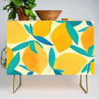 Mangoes - Tropical Fruit Illustration Credenza Gallery Image 1