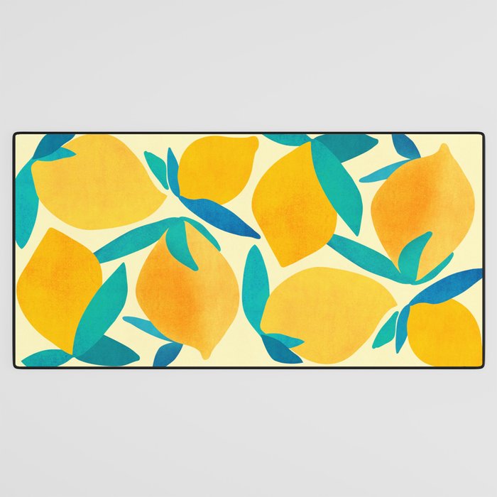 Mangoes - Tropical Fruit Illustration Desk Mat Gallery Image 3