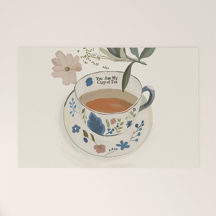 You are My Cup of Tea 4 Welcome Mat Gallery Image 1