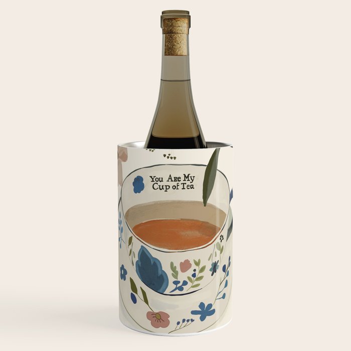You are My Cup of Tea 4 Wine Chiller Gallery Image 1