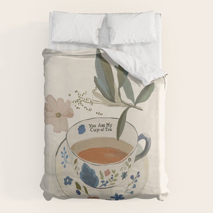 You are My Cup of Tea 4 Duvet Cover Gallery Image 1