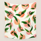 Abstract Summer Fruit Pattern Wall Tapestry Gallery Image 4