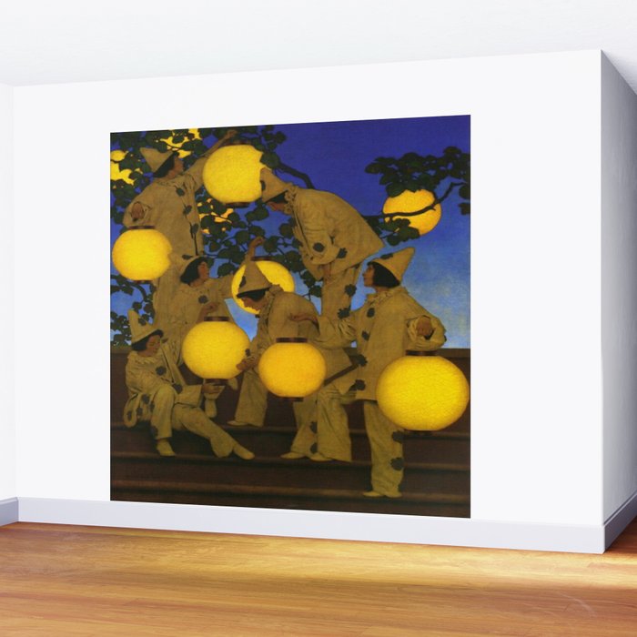 Maxfield Parrish - The Lantern Bearers , 1908 Wall Mural Gallery Image 2