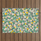 BAZAAR MAXIMA BLOSSOM Outdoor Rug Gallery Image 1