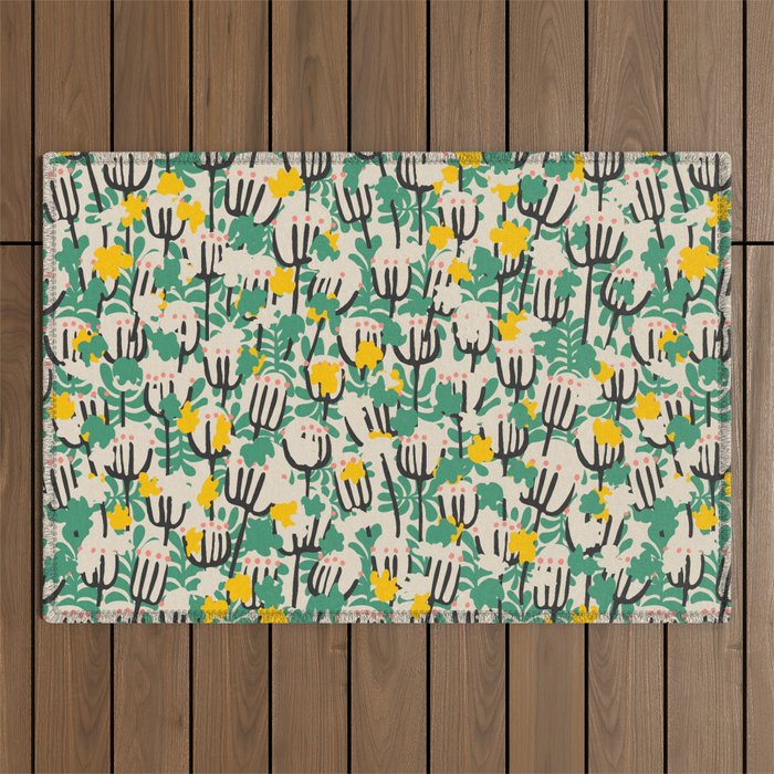 BAZAAR MAXIMA BLOSSOM Outdoor Rug Gallery Image 1