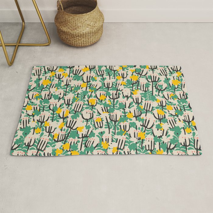 BAZAAR MAXIMA BLOSSOM Rug Gallery Image 1