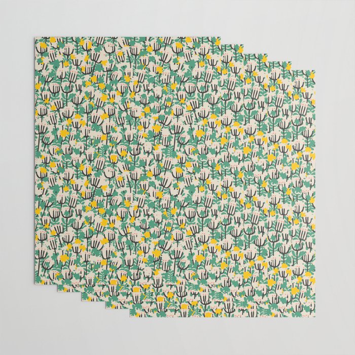 BAZAAR MAXIMA BLOSSOM Wrapping Paper Gallery Image 3