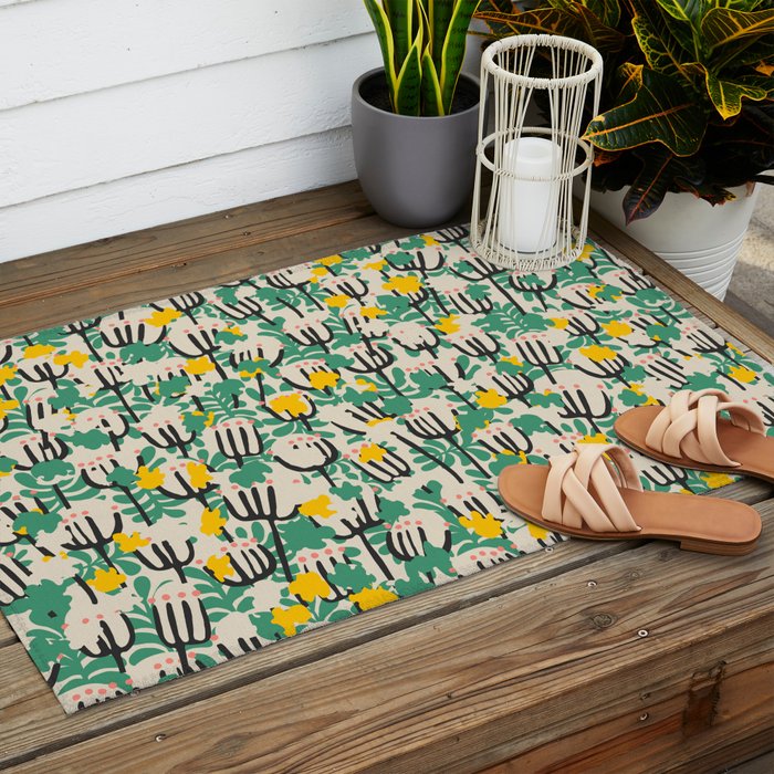 BAZAAR MAXIMA BLOSSOM Outdoor Rug Gallery Image 2