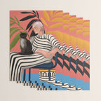 The Cat and the Calm Wrapping Paper Gallery Image 3