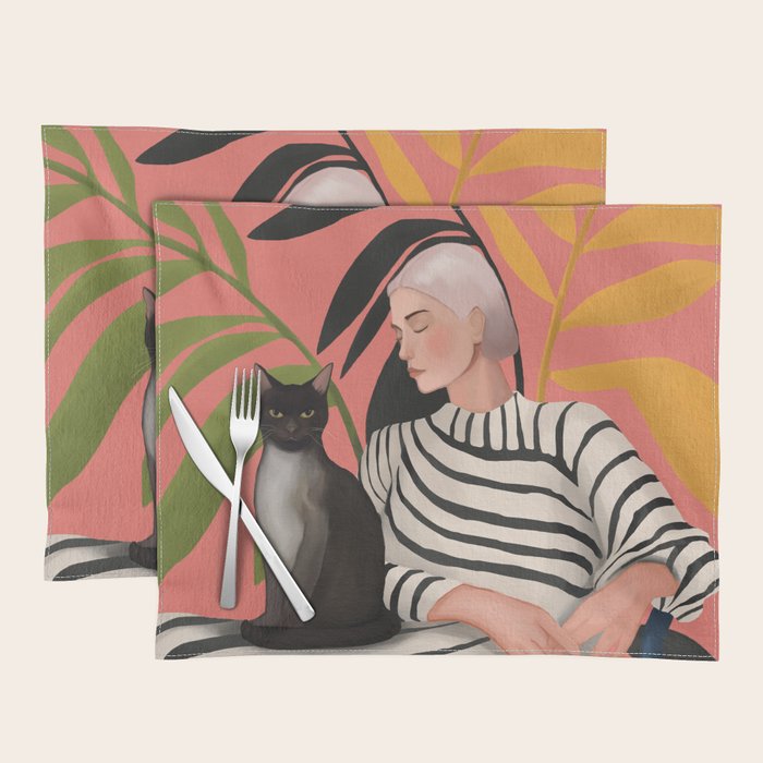 The Cat and the Calm Placemat Gallery Image 1