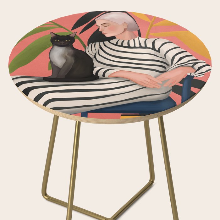 The Cat and the Calm Side Table Gallery Image 2