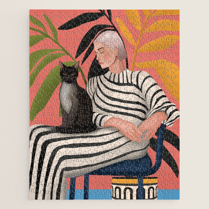 The Cat and the Calm Jigsaw Puzzle Gallery Image 1