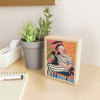 The Cat and the Calm Mini Art Print Gallery Image 2