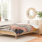 The Cat and the Calm Duvet Cover Gallery Image 2